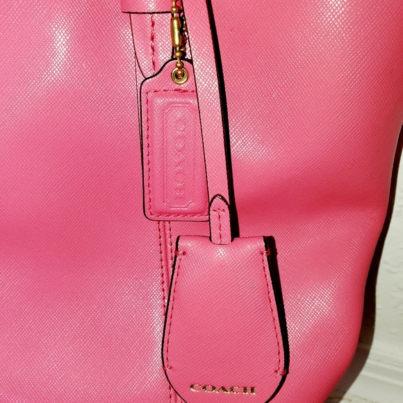 Hot Pink Coach Purse - Picture 3 of 7